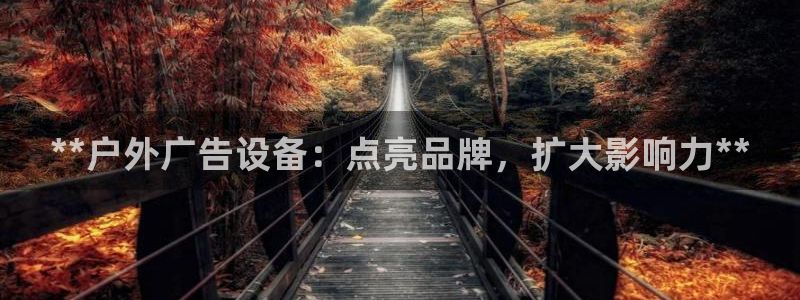 杏宇平台登录步骤是什么：**户外广告设备：点亮品牌，扩大影响力**