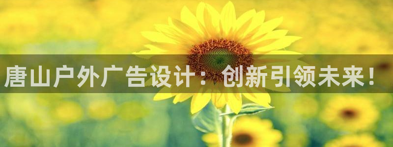 杏宇平台总代理：唐山户外广告设计：创新引领未来！