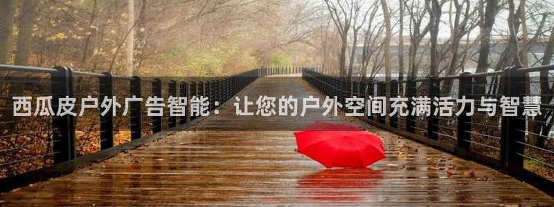 杏宇平台总代理电话：西瓜皮户外广告智能：