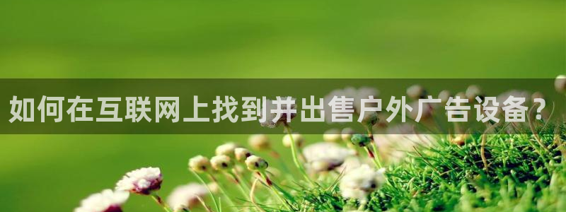 杏宇平台怎么样赚钱：如何在互联网上找到并出售户外广告设备？