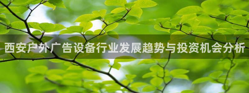 杏宇平台代理怎么赚钱快：西安户外广告设备